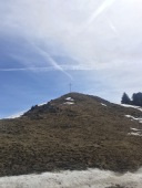boven het Gipfelkreuz